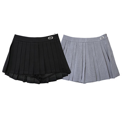 PLATE PLEATS SKORTS