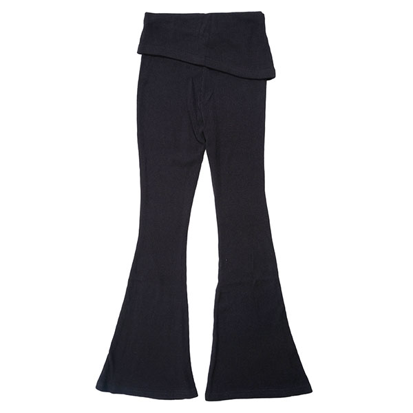 PLATE RIB FLARE PANTS