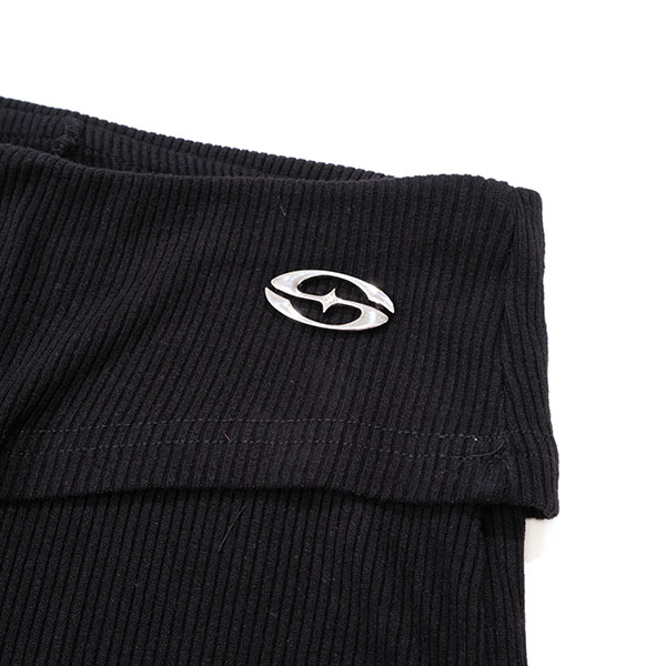 PLATE RIB FLARE PANTS