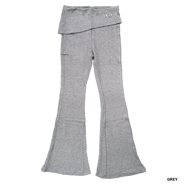 PLATE RIB FLARE PANTS