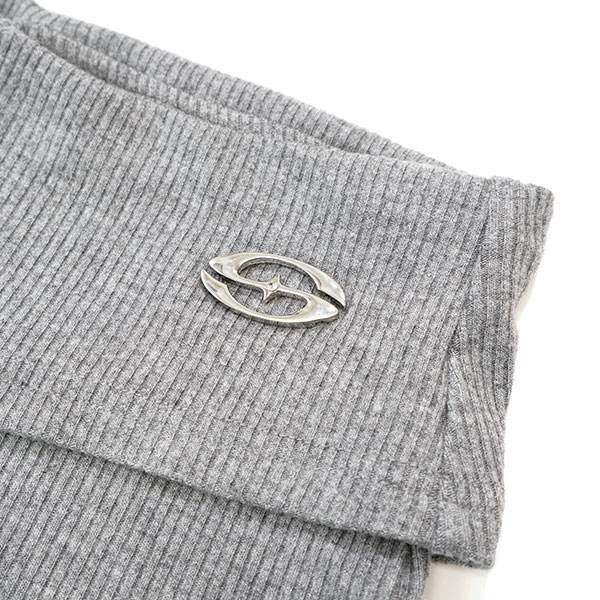 PLATE RIB FLARE PANTS
