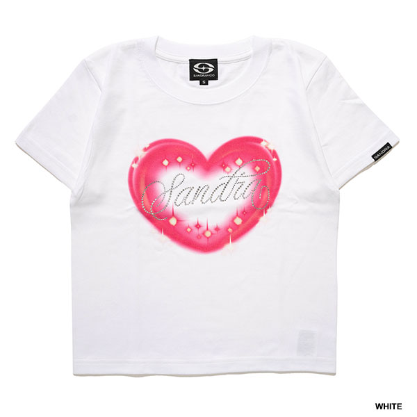 AIRBRUSH HEART T-SHIRT