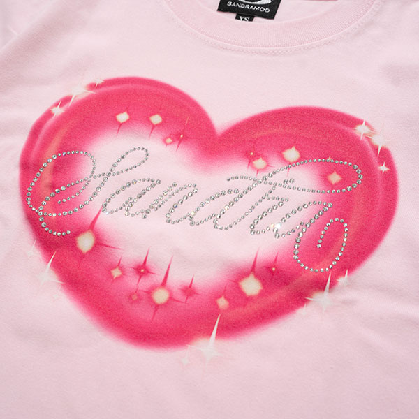 AIRBRUSH HEART T-SHIRT
