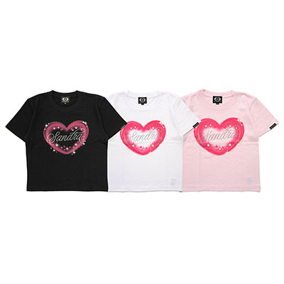AIRBRUSH HEART T-SHIRT
