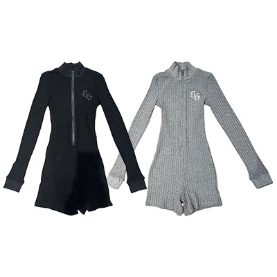 3D OG ZIP ROMPERS