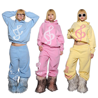TREBLE CLEF HOODY