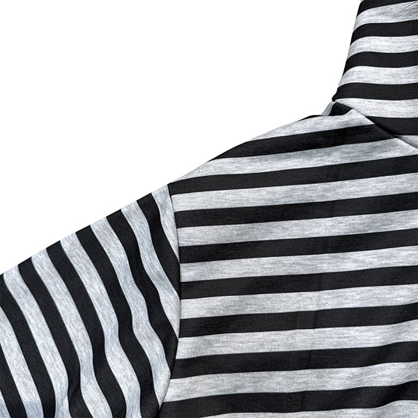 TRIM FUR BORDER ZIP HOODIE