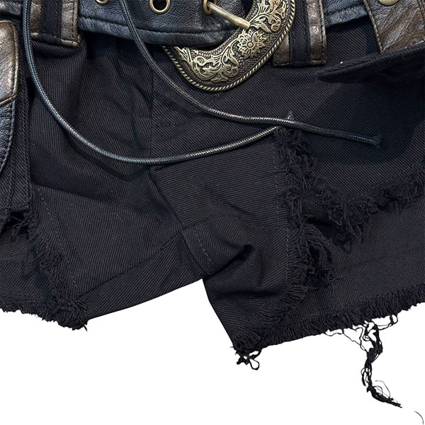 MILITARY BELT SHORTS