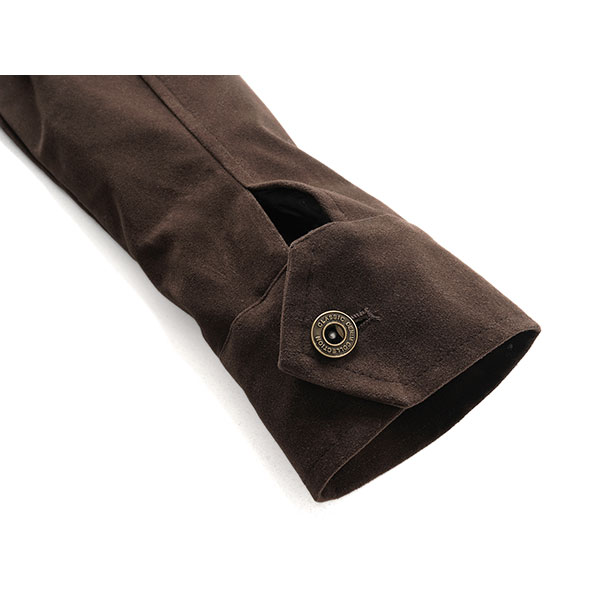 LAPEL FUR CROSS JACKET