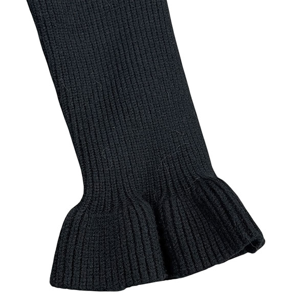 TRIM FUR STRAP CARDIGAN