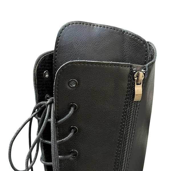 LACE UP PLATFORM BOOTS