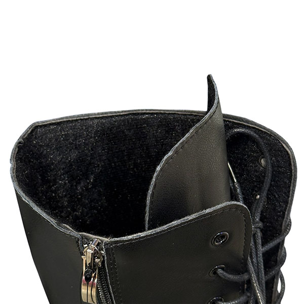 LACE UP PLATFORM BOOTS