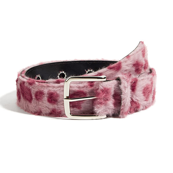 ANIMAL FUR BELT