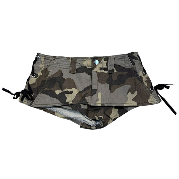 STRING CAMO SKORT