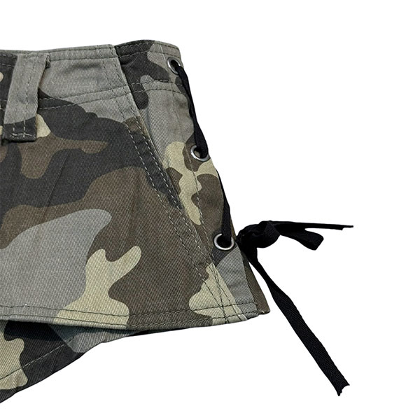 STRING CAMO SKORT