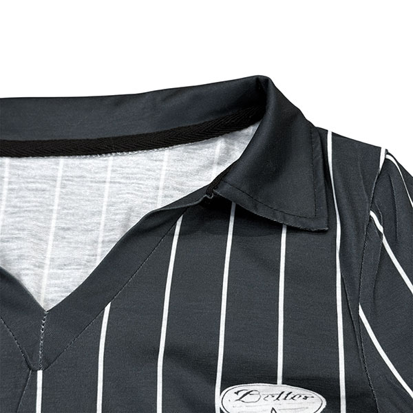 LOS ANGELS STRIPE SPORTS SHIRT