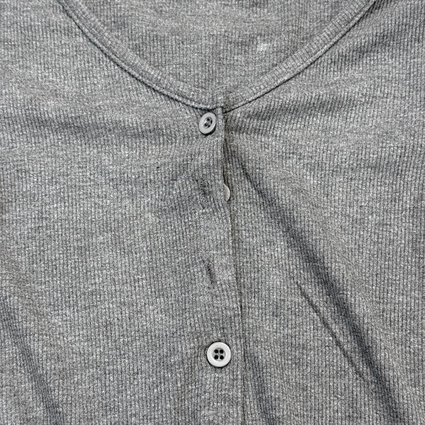 STRING BUTTON CARDIGAN