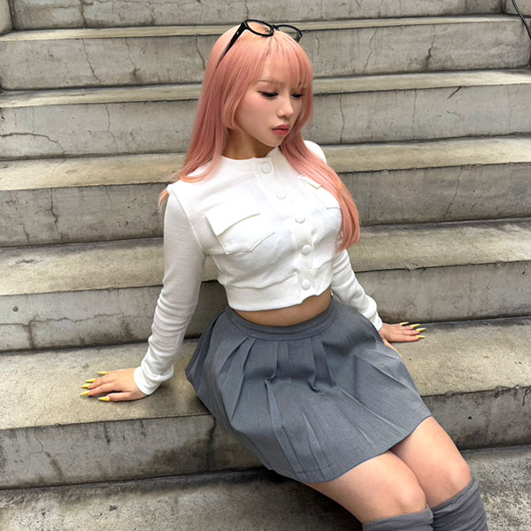 BUTTON KNIT CARDIGAN