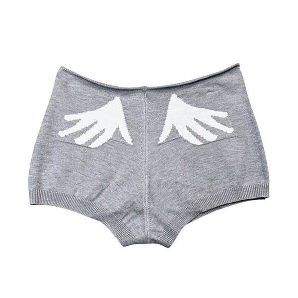 FEATHER KNIT SHORTS