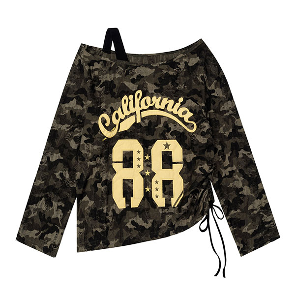 88 CAMO OFF SHOULDER