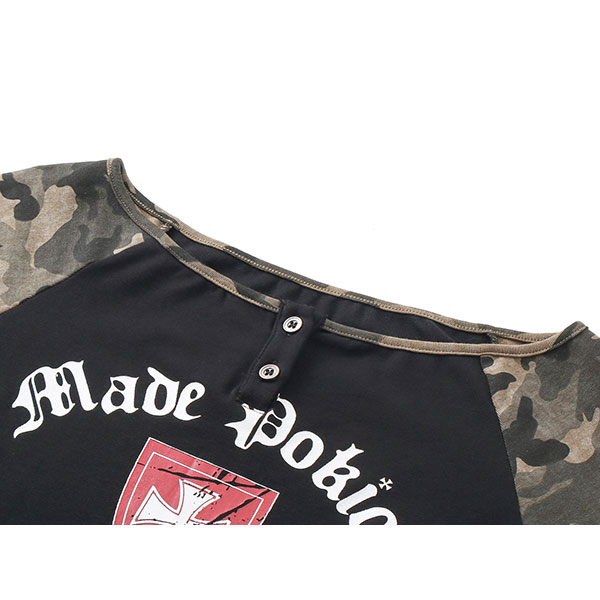 RAGLAN HENRY L/S T-SHIRT