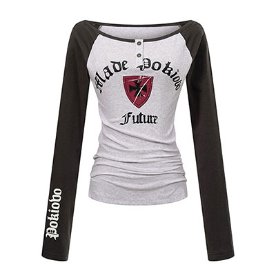 RAGLAN HENRY L/S T-SHIRT