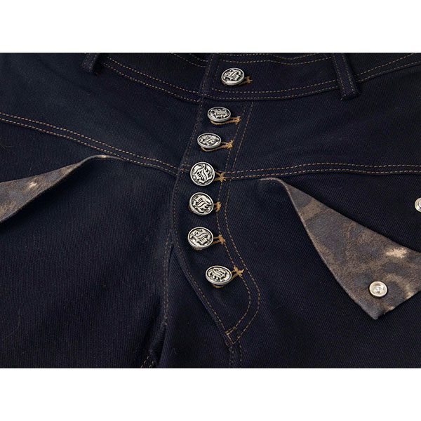 TRIM FUR FLAME PANTS