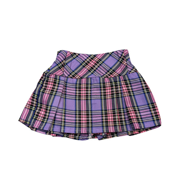 CHECK PLEATS SKIRT【KIDS】