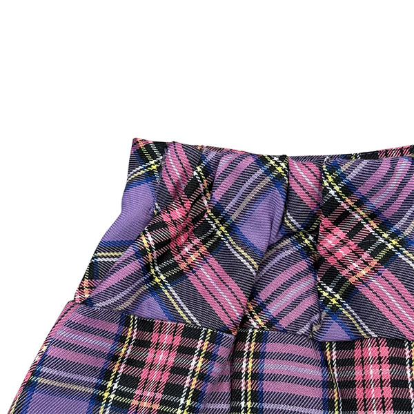 CHECK PLEATS SKIRT【KIDS】