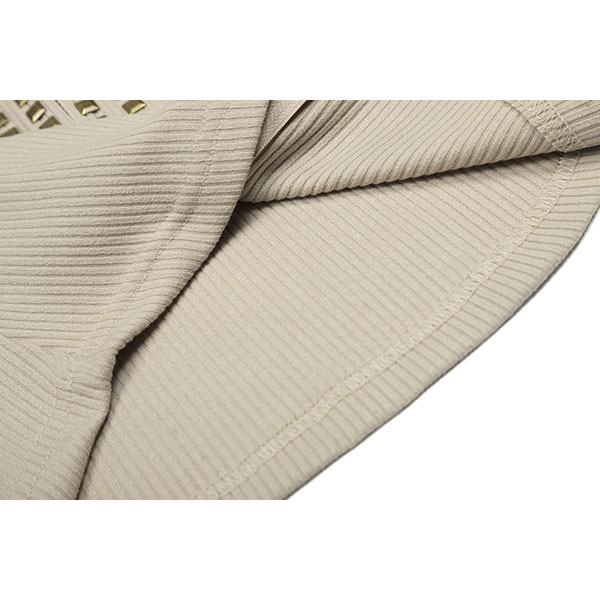 CROSS STUDS ZIP HOODIE