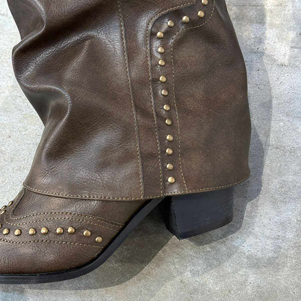 STUDS COVER WESTERN BOOTS