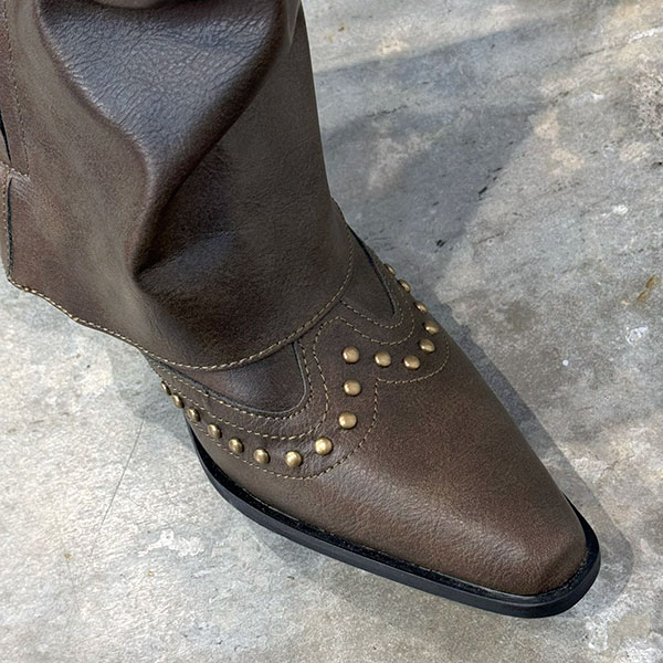 STUDS COVER WESTERN BOOTS