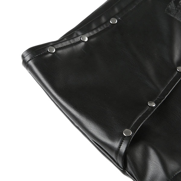 STUDS WIDE BELT SHORTS