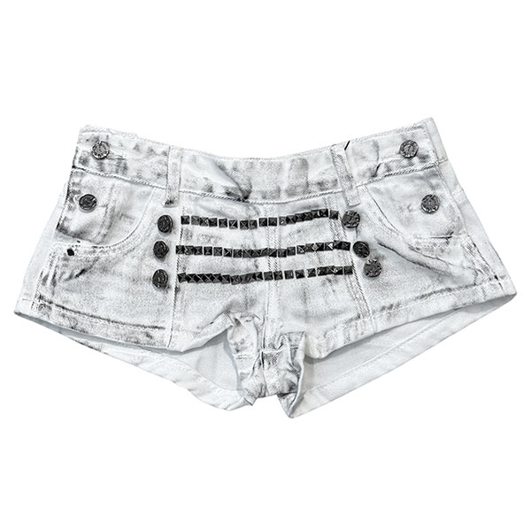 Y2K BUTTON SHORTS
