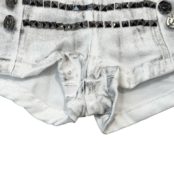 Y2K BUTTON SHORTS