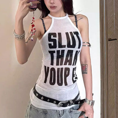 LETTER TANKTOP