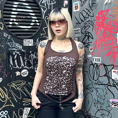 HOLLOW LAYERED TANKTOP