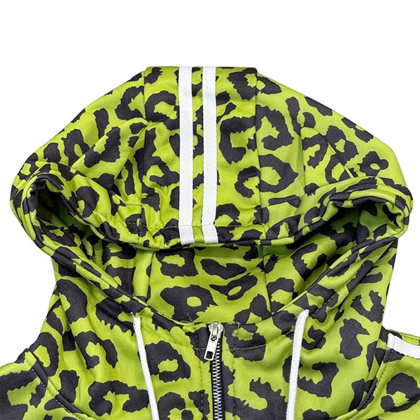 YOCZ LEOPARD TRACK JACKET