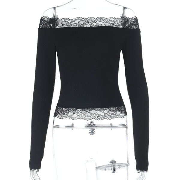 LACE OFF SHOULDER