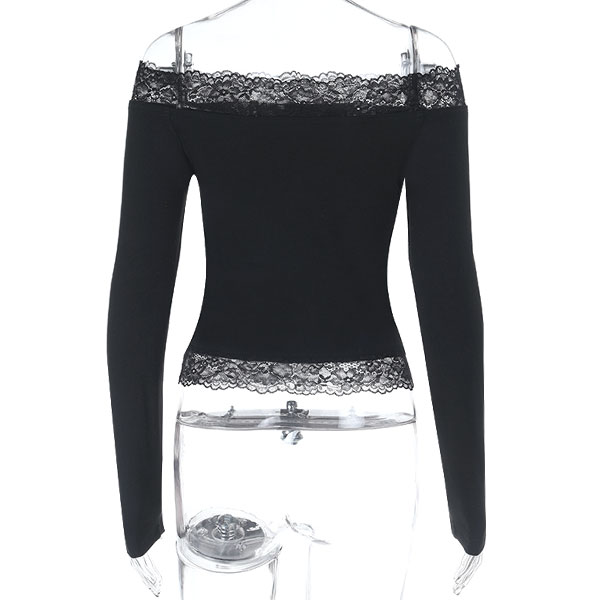 LACE OFF SHOULDER