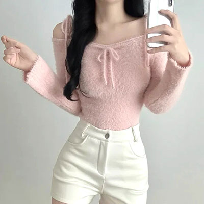 MOHAIR OFF SHOULDER