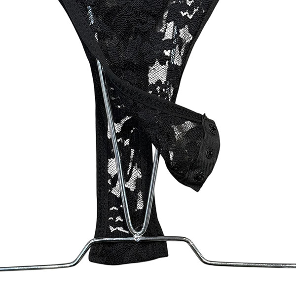 LETTER LACE BODY SUIT