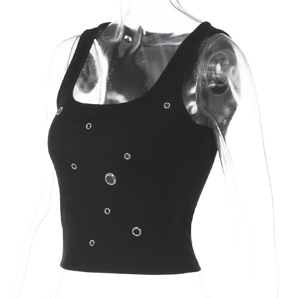 EYELET TANKTOP