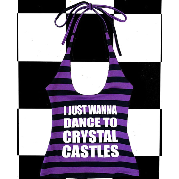 BORDER LETTER TANKTOP