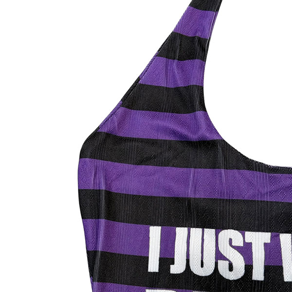 BORDER LETTER TANKTOP