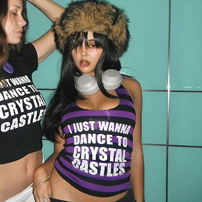 BORDER LETTER TANKTOP