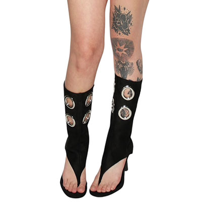 EYELET MULE