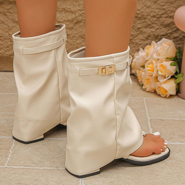 KEY BOOTIE SANDALS