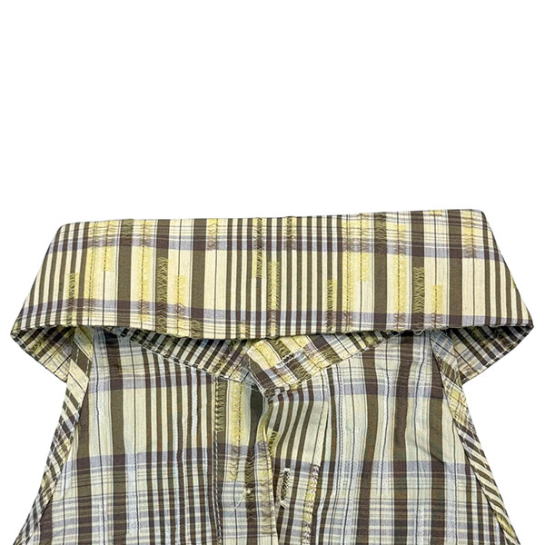 CHECK TANK TOP SHIRT