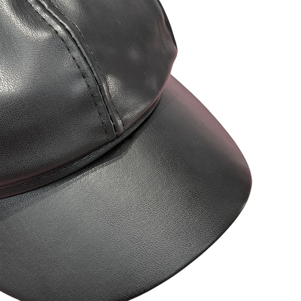 LEATHER CASQUETTE